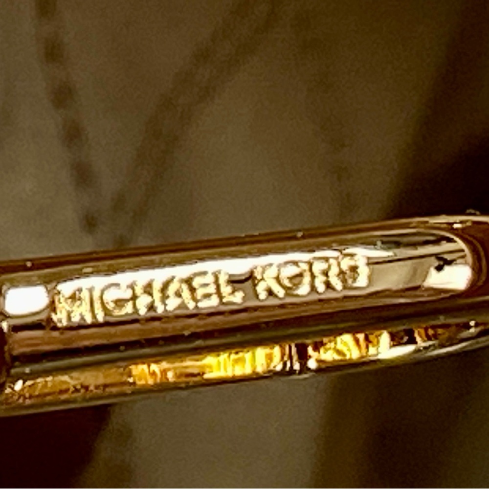Michael Kors Tan and Cream Logo Crossbody Bag - Picture 13 of 15